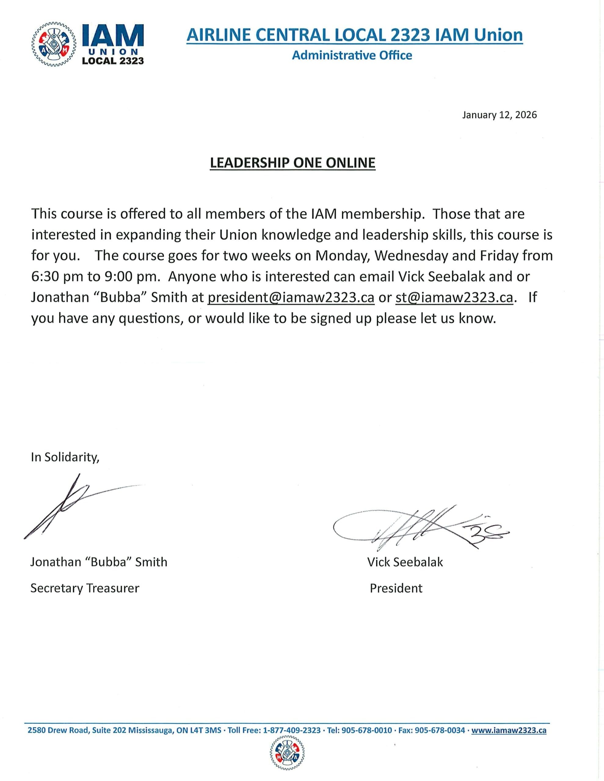 Leadership One Online