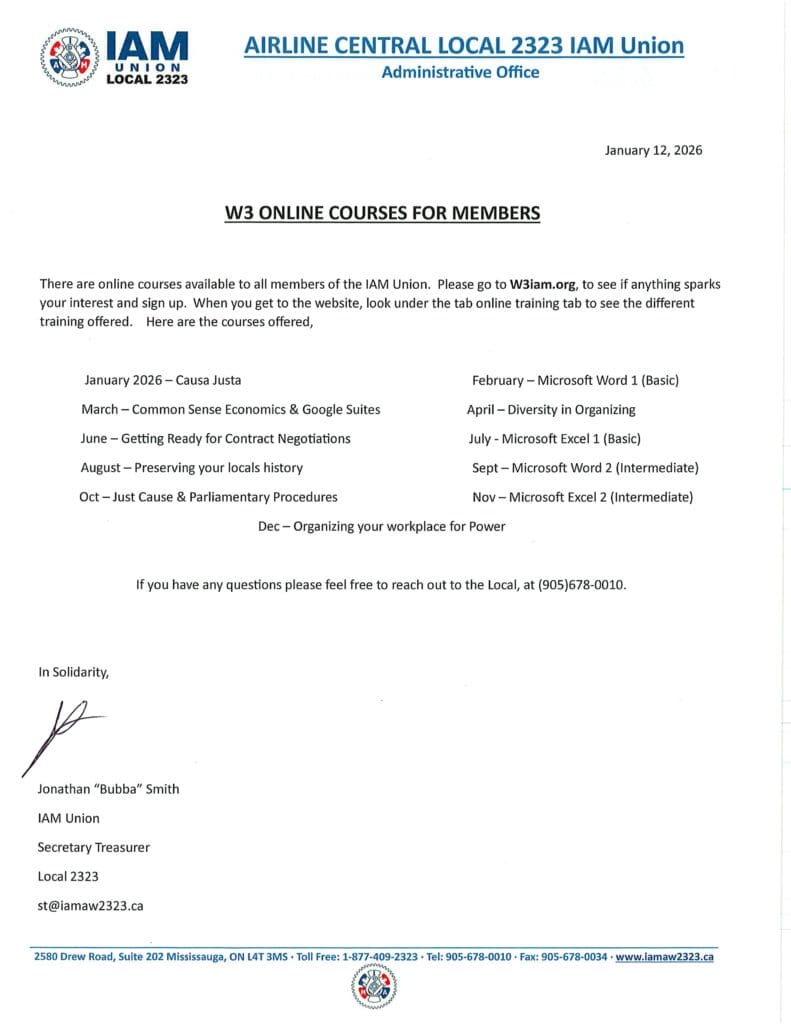 W3 Online Courses for Members