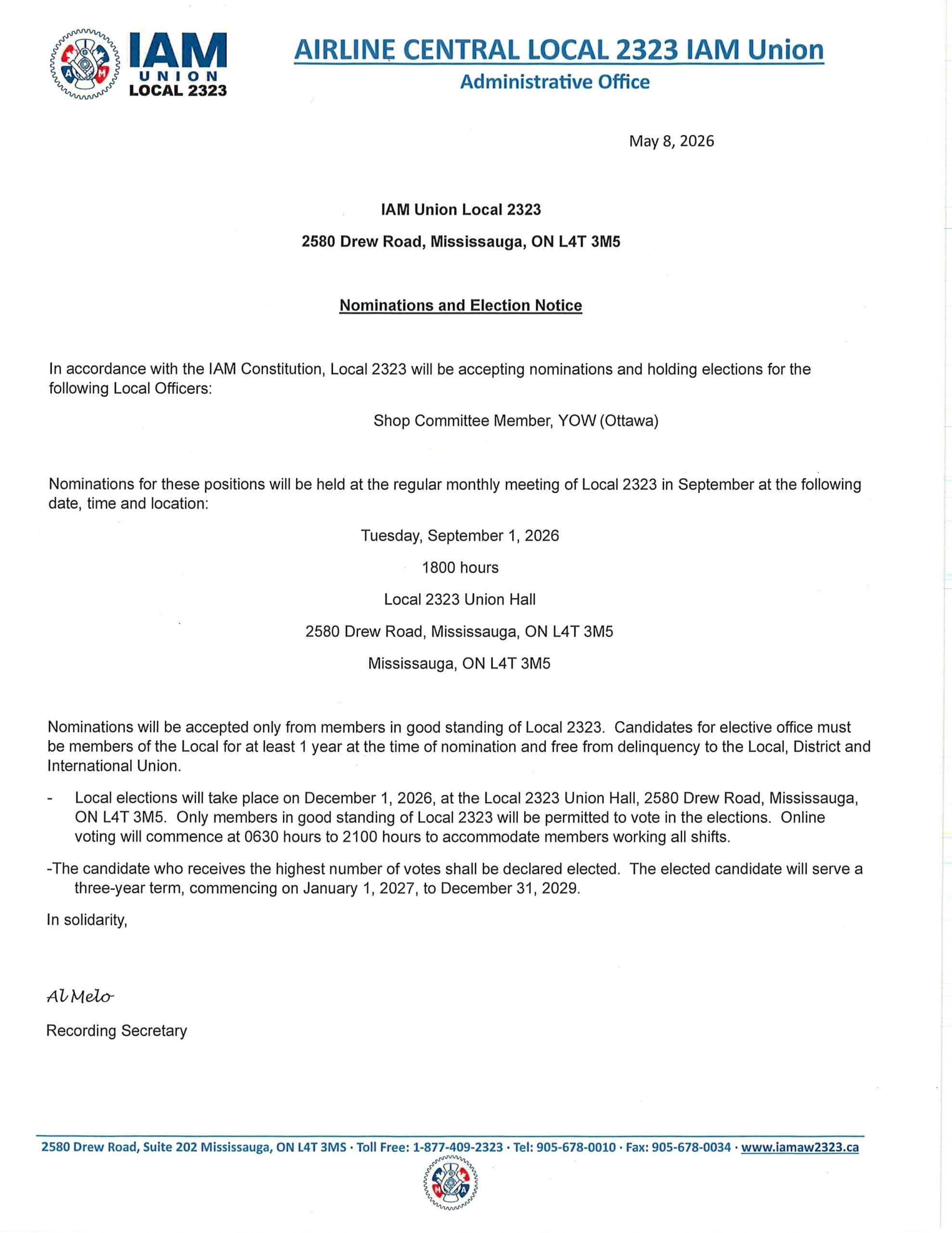 Nominations and Election Notice - 20260508122339741