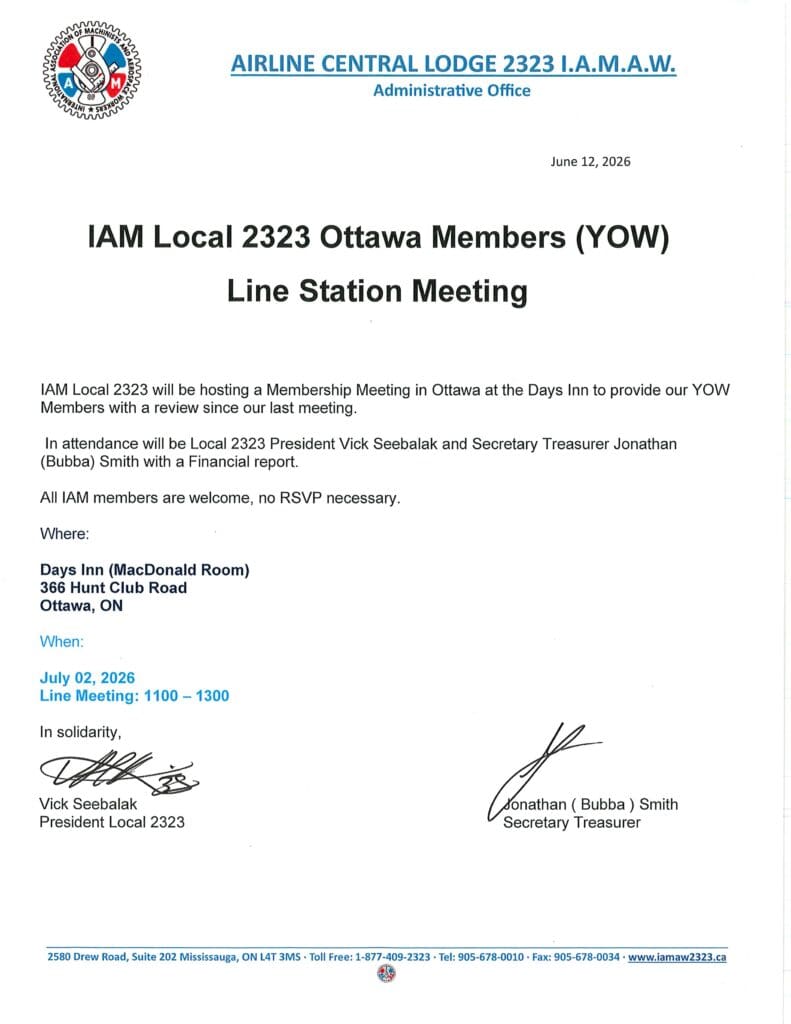ottawa line meeting june 2026 new